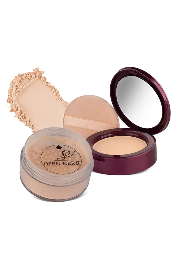 The Setting Duo Compact & Loose Powder