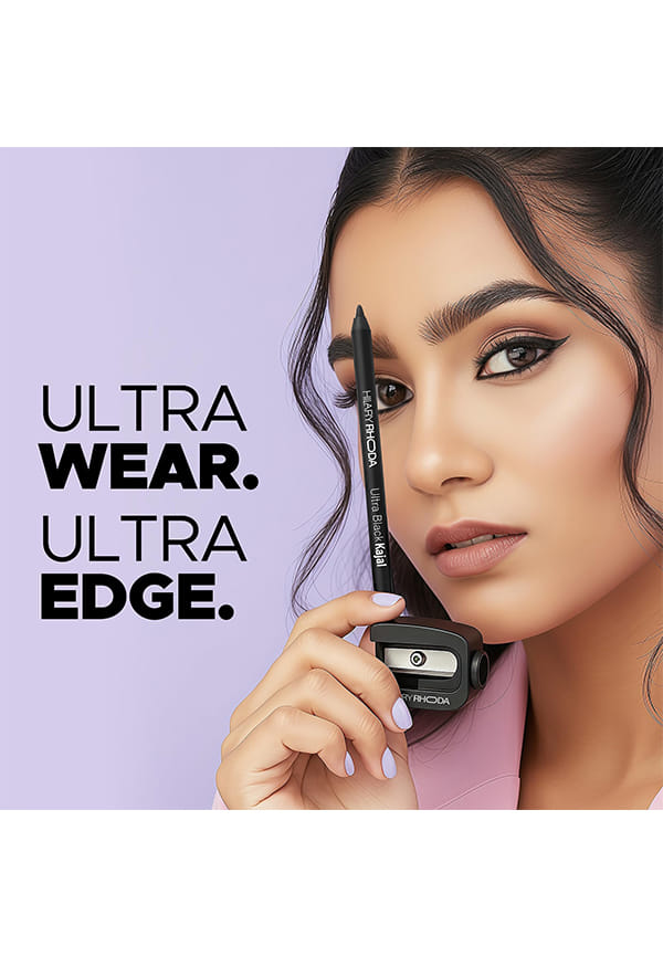 Ultra Black Kajal With Sharpener – thumbnail 4