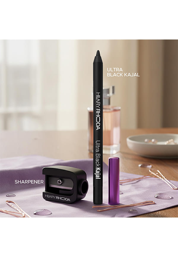 Ultra Black Kajal With Sharpener – thumbnail 5