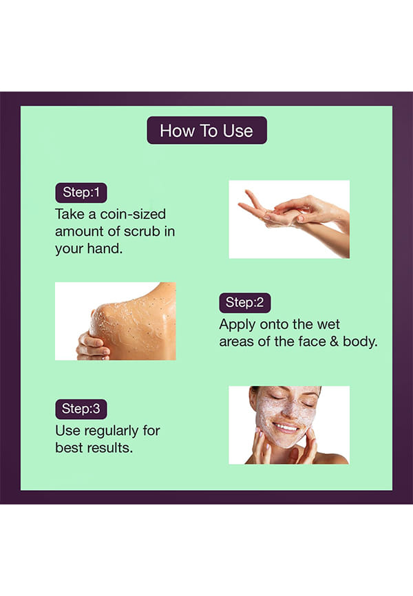 Face & Body Cleansing Scrub Gel | Size: 100ml By Hilary Rhoda