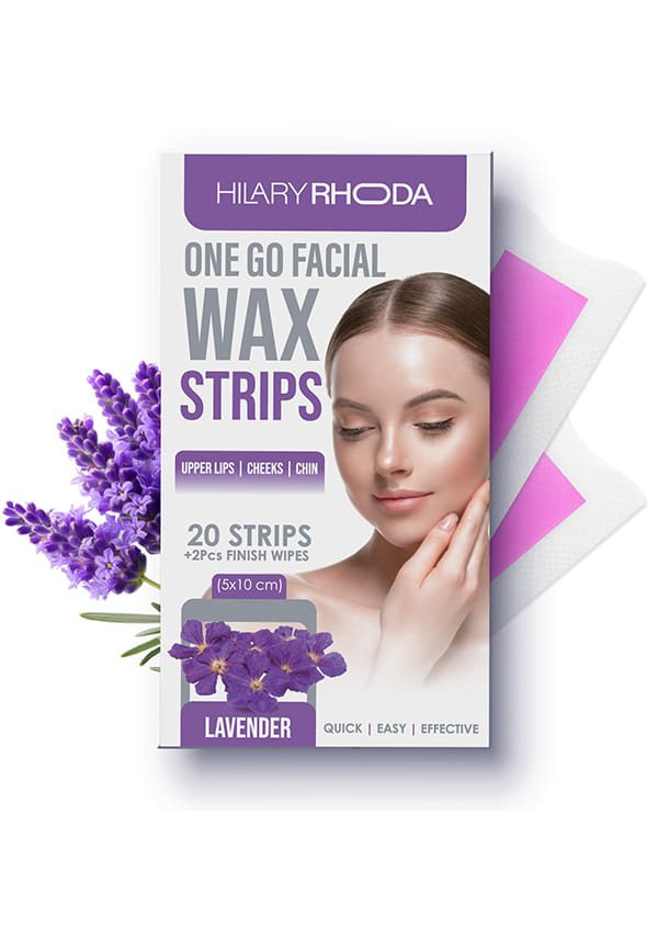 One Go Facial Wax Strips