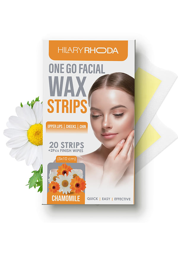 One Go Facial Wax Strips