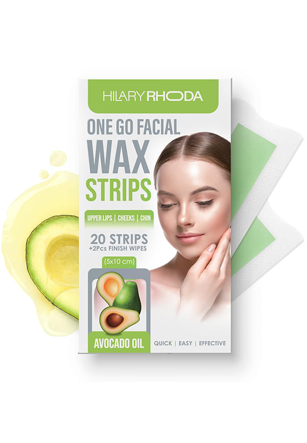 One Go Facial Wax Strips