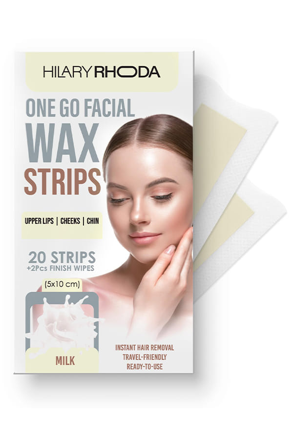 One Go Facial Wax Strips