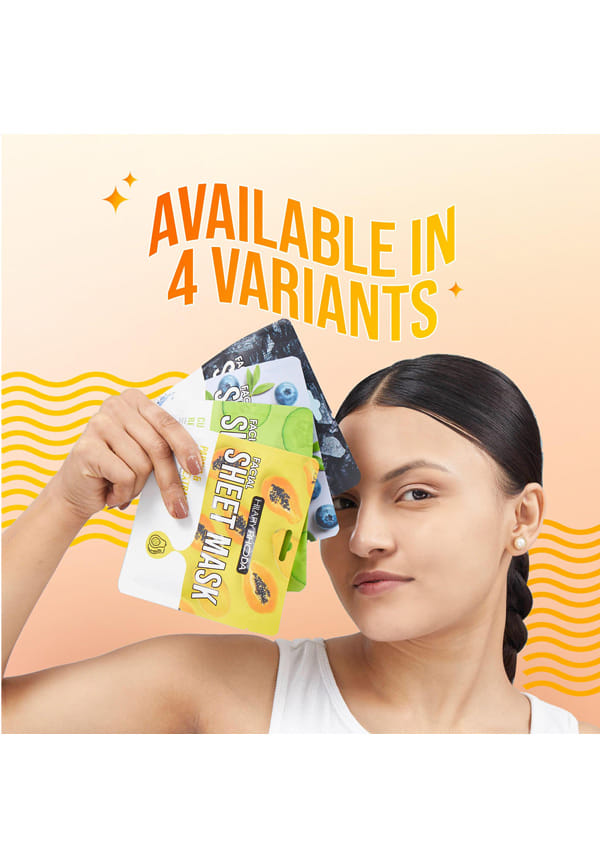 Papaya & Lemon Exfoliation Sheet Mask – thumbnail 4
