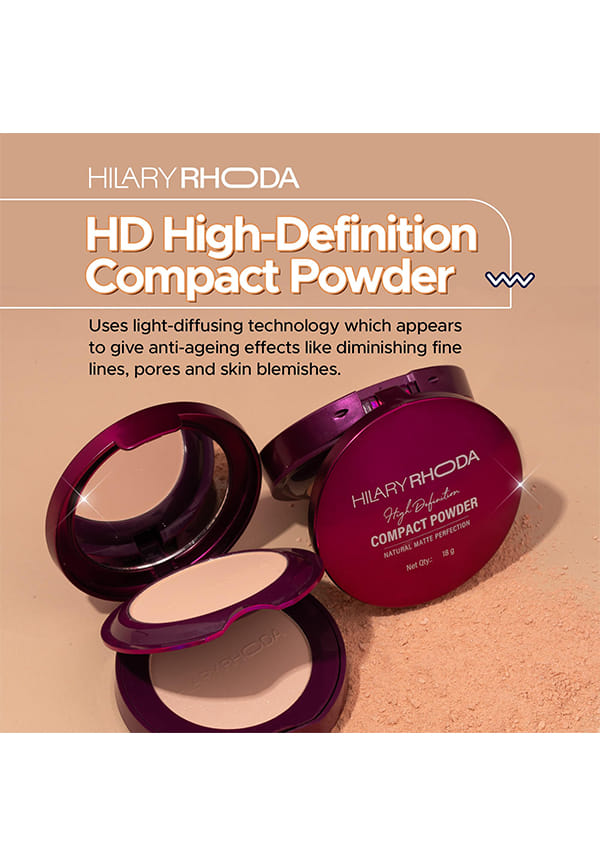 HD High-Definition Pressed Powder | 2 in 1 Compact Powder – thumbnail 4