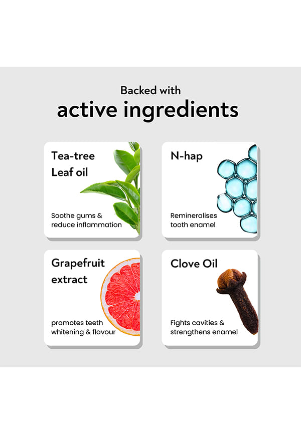 Teeth Whitening Toothpaste - Charcoal Mint & Apple Mint – thumbnail 3