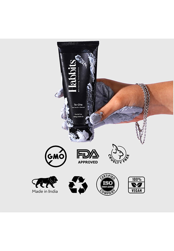 Teeth Whitening Toothpaste - Charcoal Mint & Apple Mint – thumbnail 4