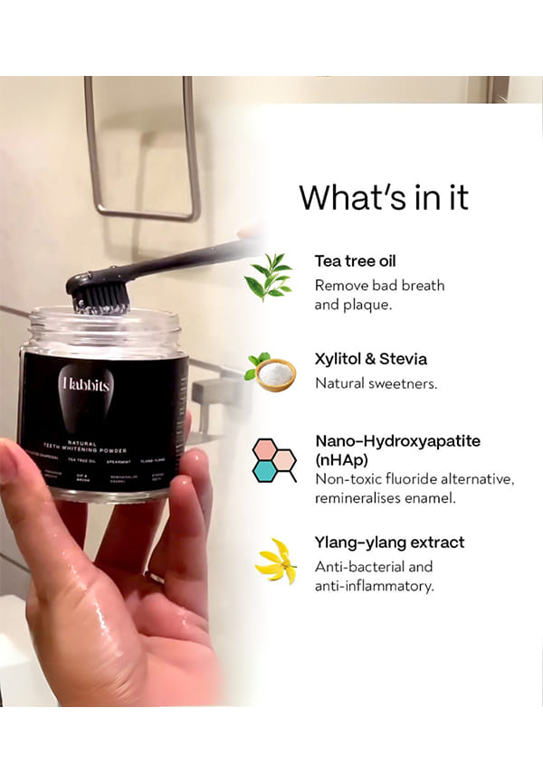 Teeth Whitening Powder & Toothbrush Combo – thumbnail 3