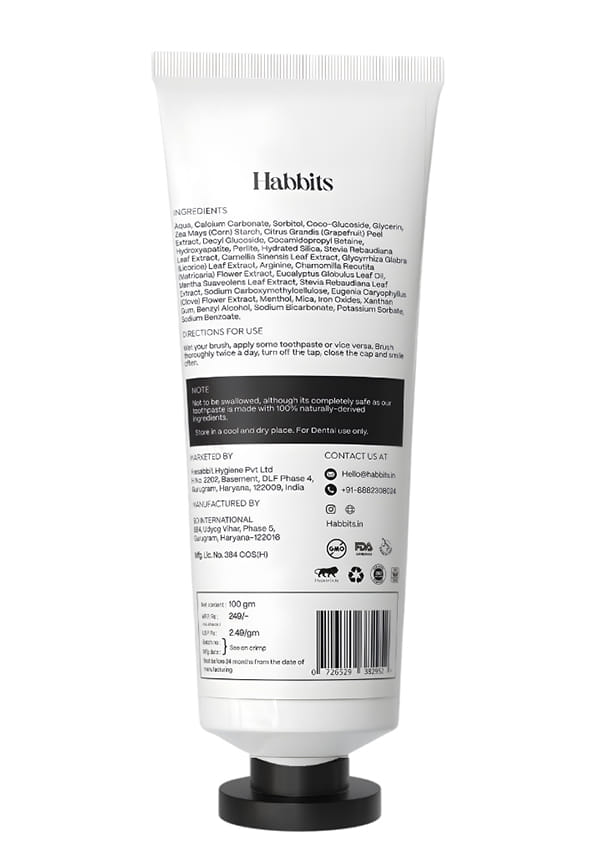 Teeth Whitening Toothpaste - Apple Mint – thumbnail 2