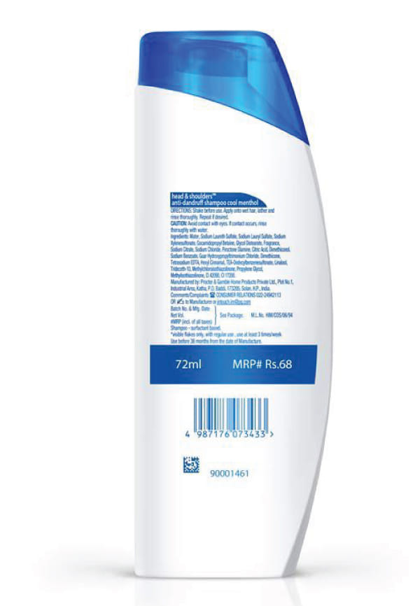 Cool Menthol Anti-Dandruff Shampoo – thumbnail 2