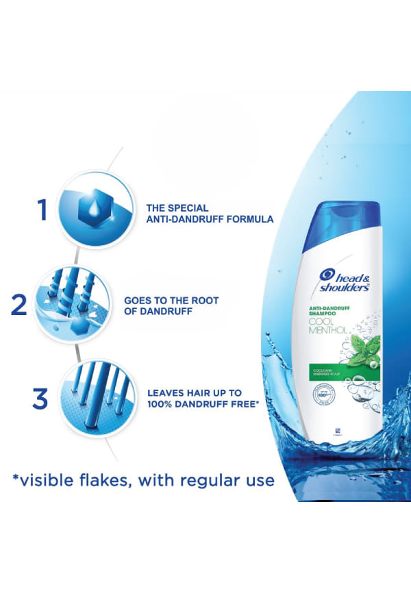 Cool Menthol Anti-Dandruff Shampoo – thumbnail 3