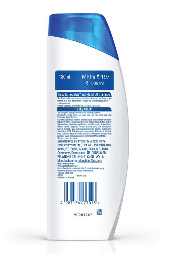 Silky Black Anti Dandruff Shampoo – thumbnail 2