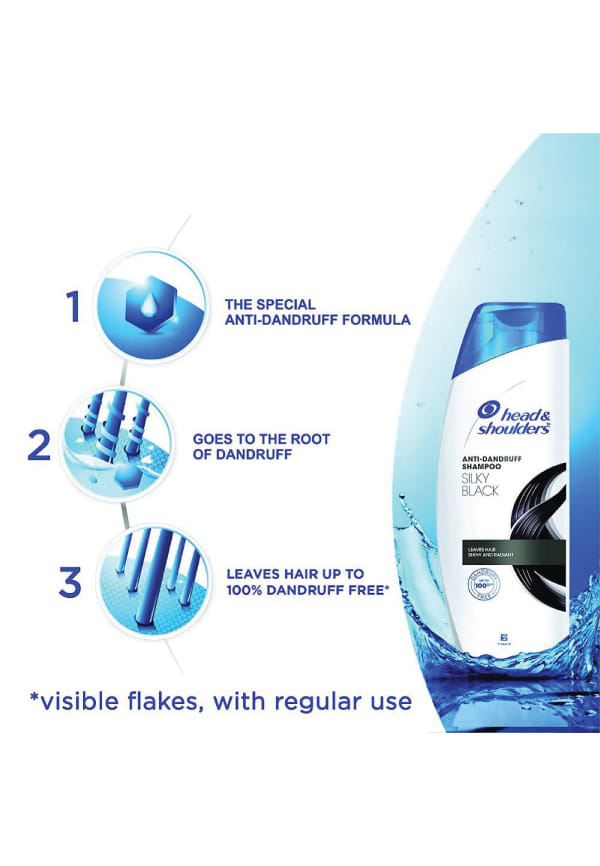 Silky Black Anti Dandruff Shampoo – thumbnail 4