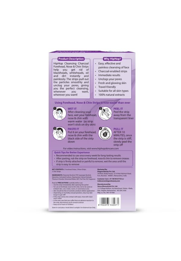 Cleansing Charcoal Forehead, Nose & Chin Strips – thumbnail 2