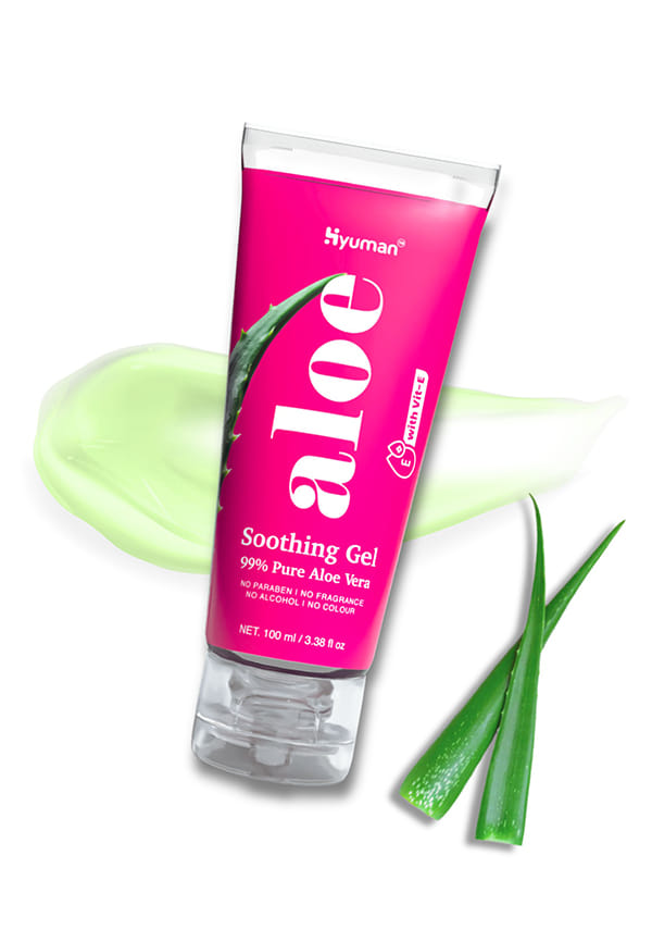 Pure Aloe Vera Gel, 99% Pure Aloe with Vit E, For Skin, Hair, Shaving Gel