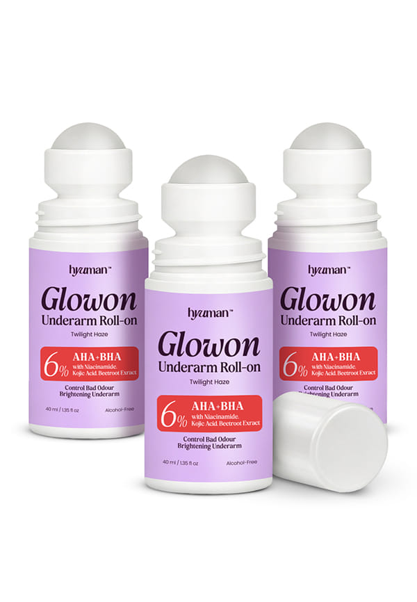 6% AHA BHA with Niacinamide & Kojic Acid Deodorant Roll-on - For Women