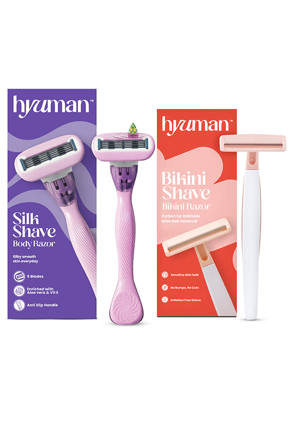 Silkshave + Bikini Razor Pack of 1 for Women