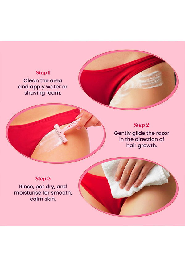 Face Razor + Bikini Razor Combo for Smooth Shaving – thumbnail 4