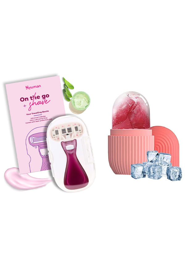 On The Go Razor + Ice Roller