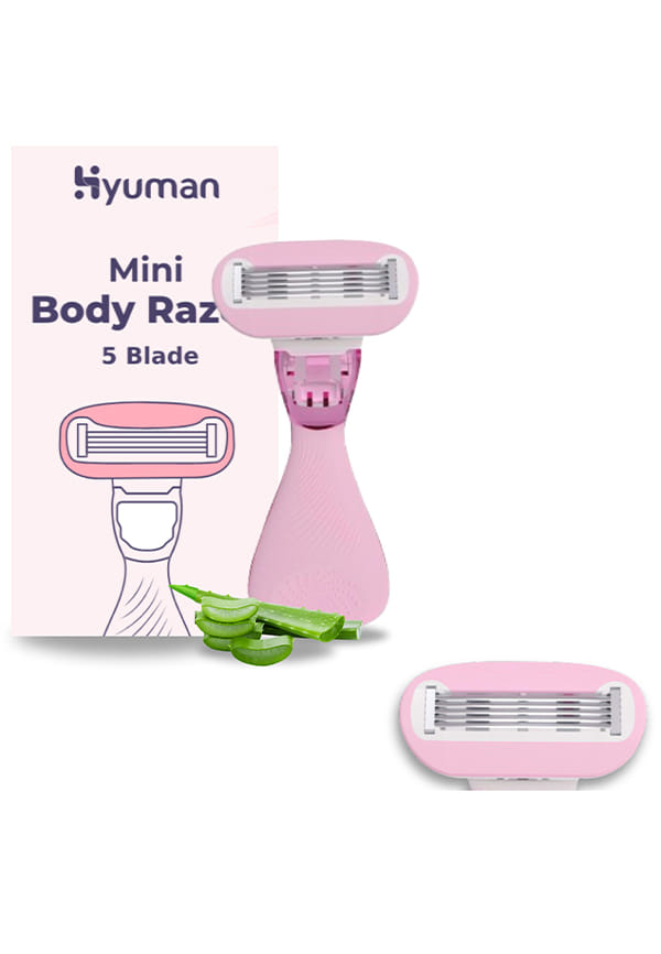 Mini Body Razor Combo with Cartridge Refill
