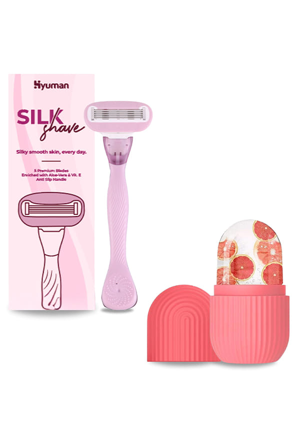 On the go Body Razor with Cartridge Refills