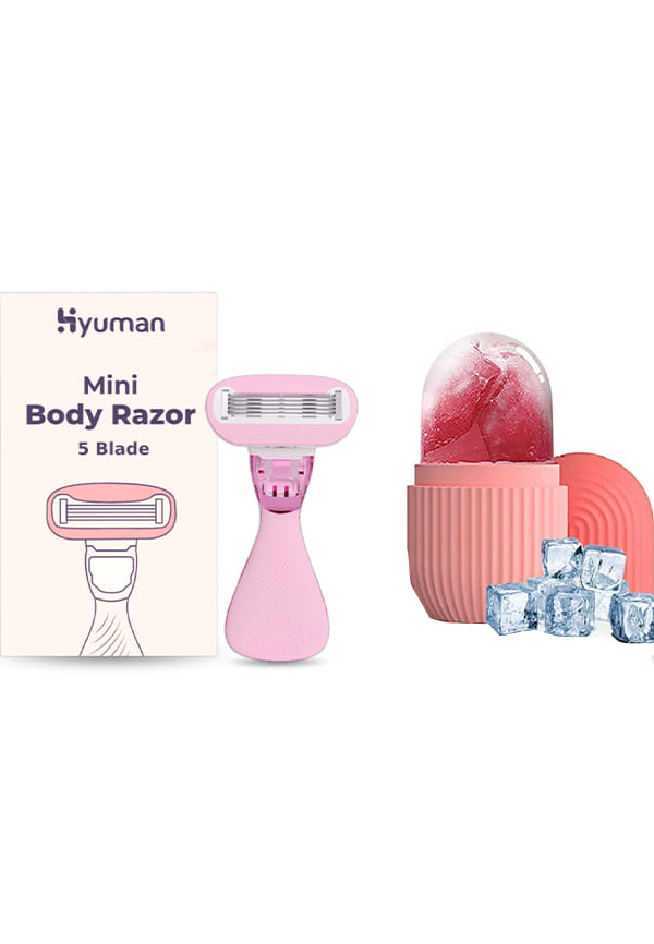 Mini Body Razor + Ice Roller