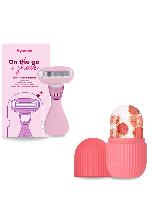 On the Go Razor Combo with Ice Roller