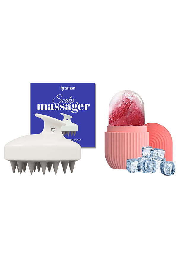 Ice Roller + Scalp Massager