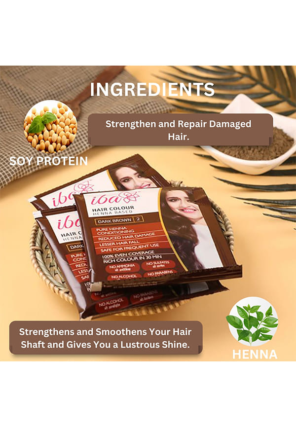 Hair Color Dark Brown – thumbnail 4