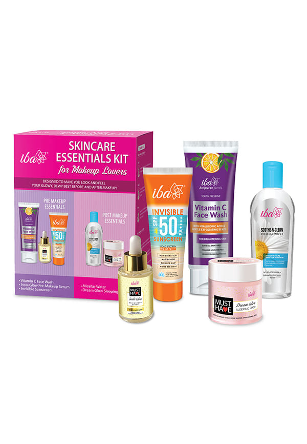 Skincare Essentials Kit for Makeup Lovers