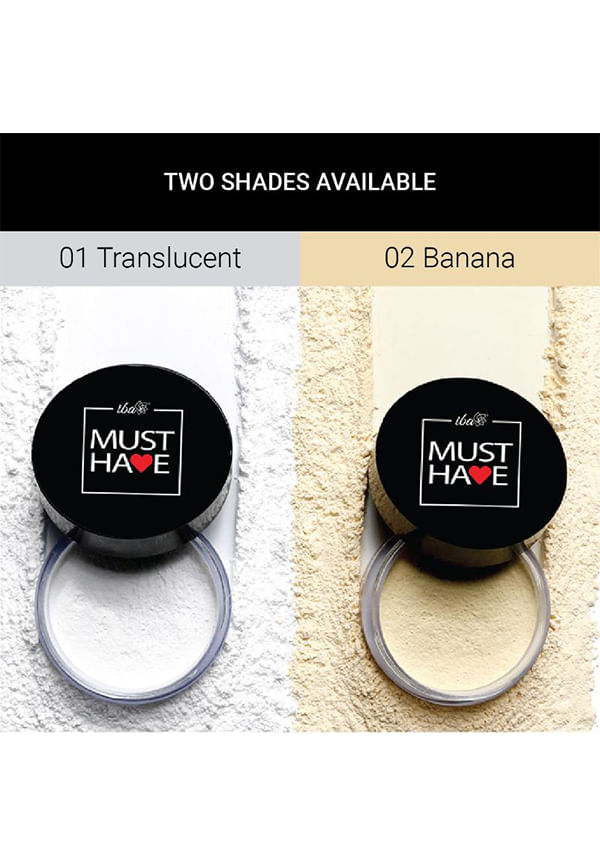 Must Have Invisible Pro Setting Powder Size: 10 gm Shades: 01