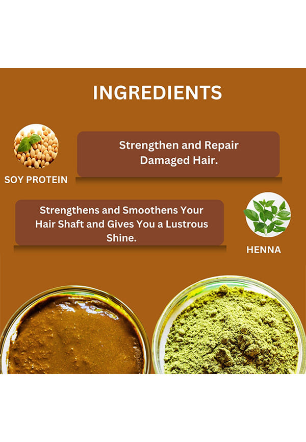 Hair Colour 100 Pure Henna Based Powder Sachet