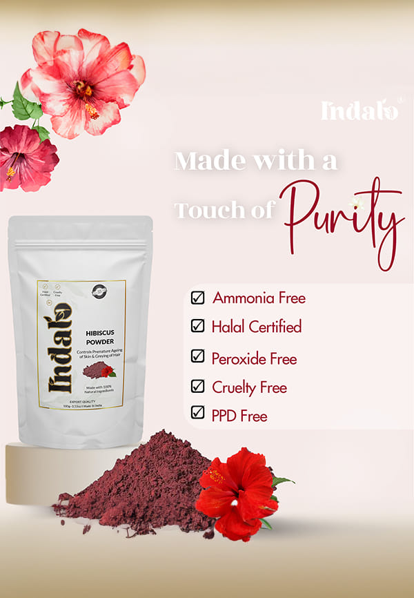Natural Hibiscus Powder for Skin & Hair – thumbnail 3