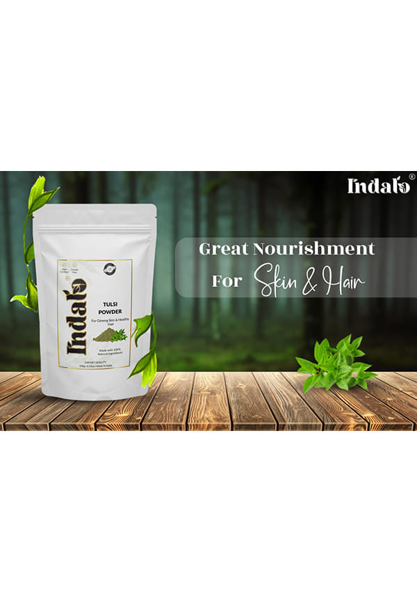 Tulsi Powder For Glowing Skin & Hair Treatment – thumbnail 4