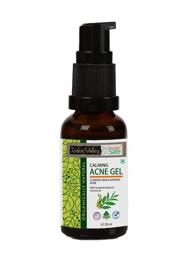 Calming Acne Gel with Seaweed Extract & Tea Tree Oil