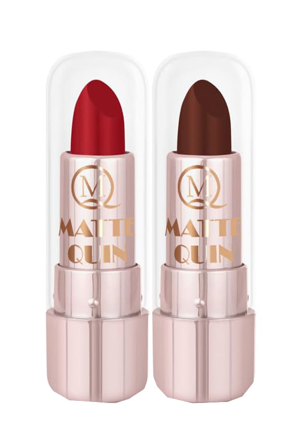 Set of 2 Matte Quin Lipstick for Women Set of 2 Matte Quin Lipstick for Women