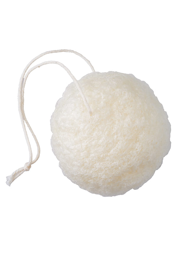 Natural Konjac Sponge Face (White)