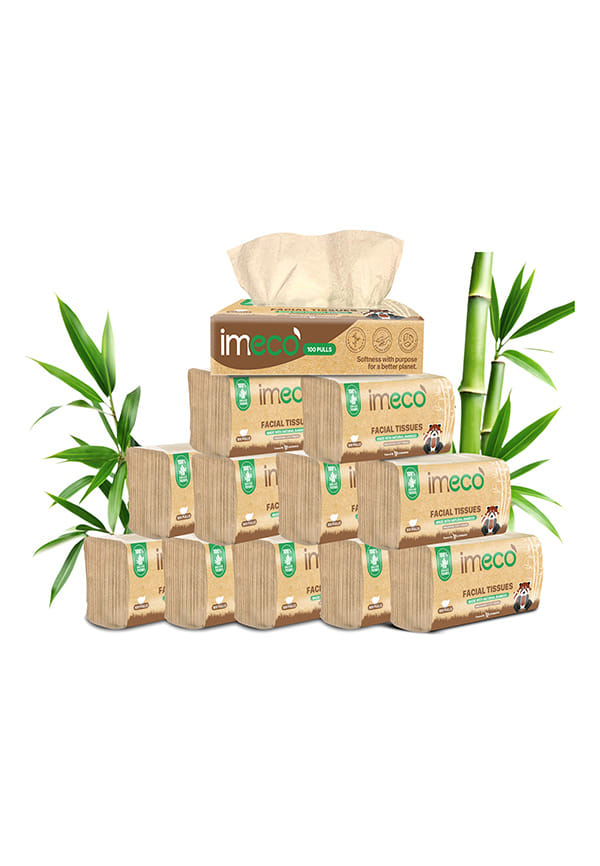Bamboo Facial Tissues Papers