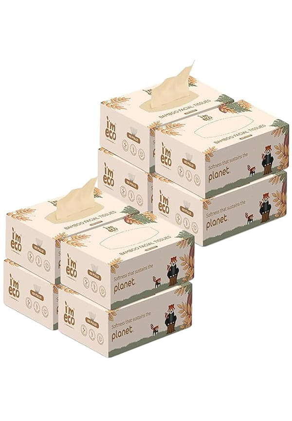 Bamboo Facial Tissue | Soft & Highly Absorbent