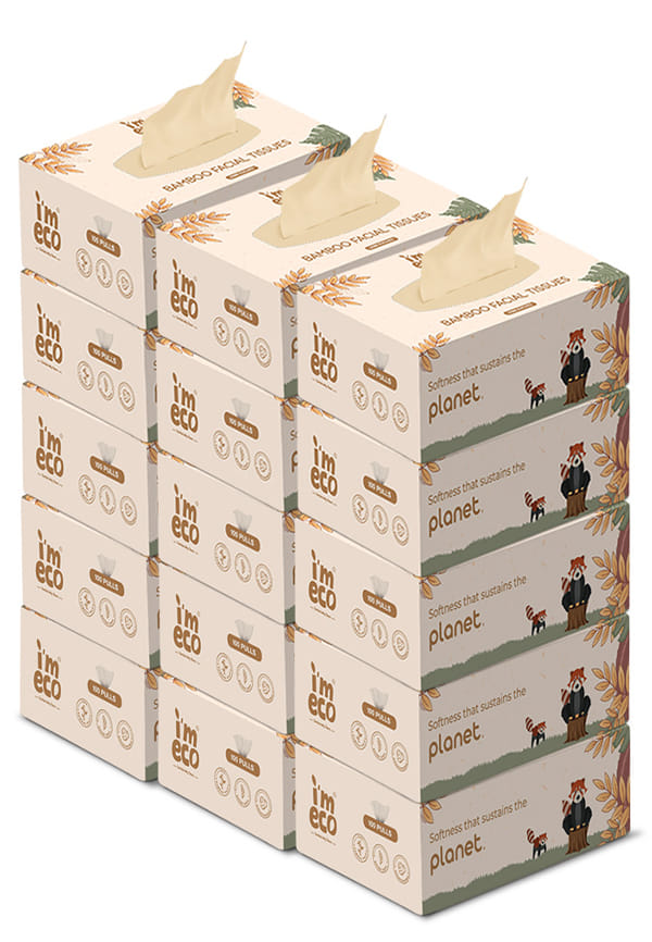 Bamboo Facial Tissue | Soft & Highly Absorbent