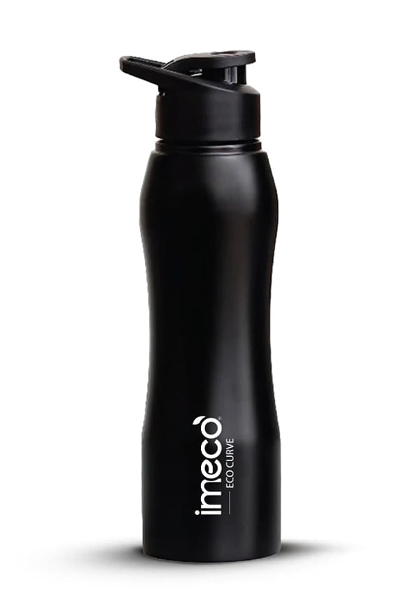 ECO-CURVE Stainless Steel Water Bottle- Leakproof, Rust-Free, & BPA-Free