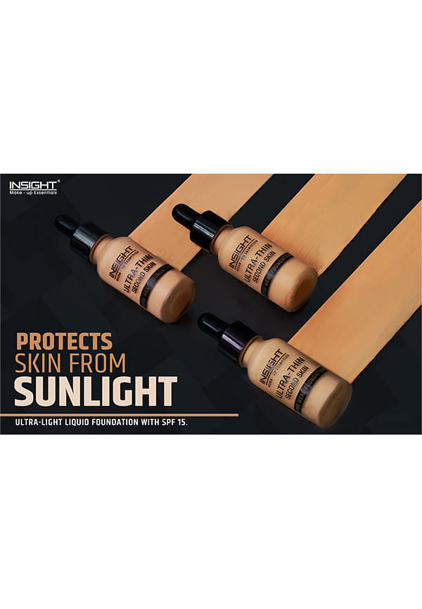 Insight Cosmetics Ultra-Thin Second Skin Long Wear Foundation - 03 Sun Beige
