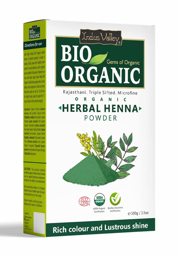 Bio Organic Herbal Henna Powder