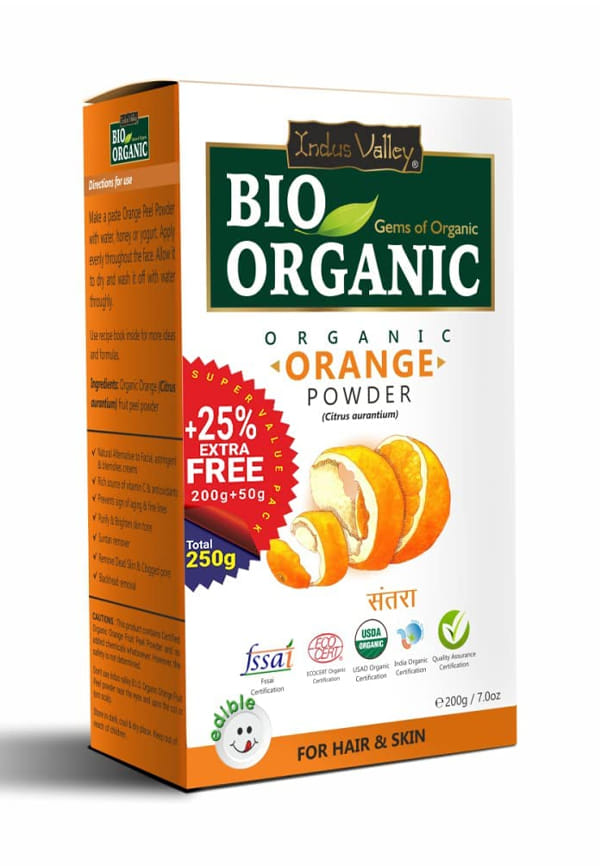 Bio Organic Orange Powder for Hair & Skin