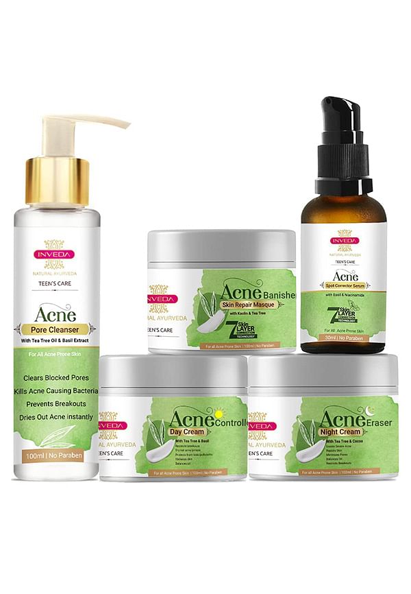 Advance Acne Treatment Kit For Teenagers | 5 Steps For Clear Skin