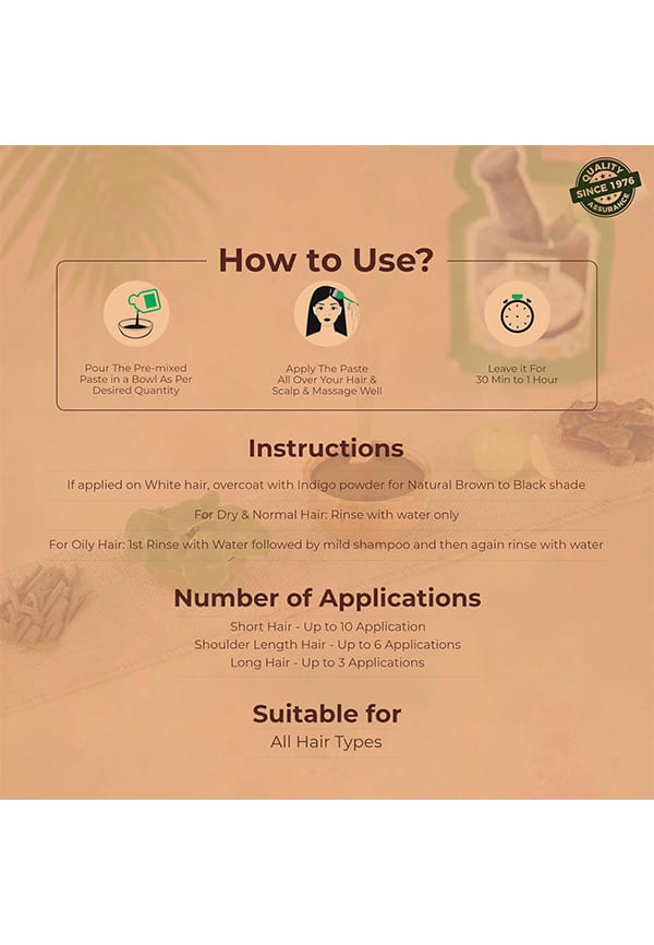 Bio Organic Herbal Henna Ready to Apply Paste – thumbnail 3