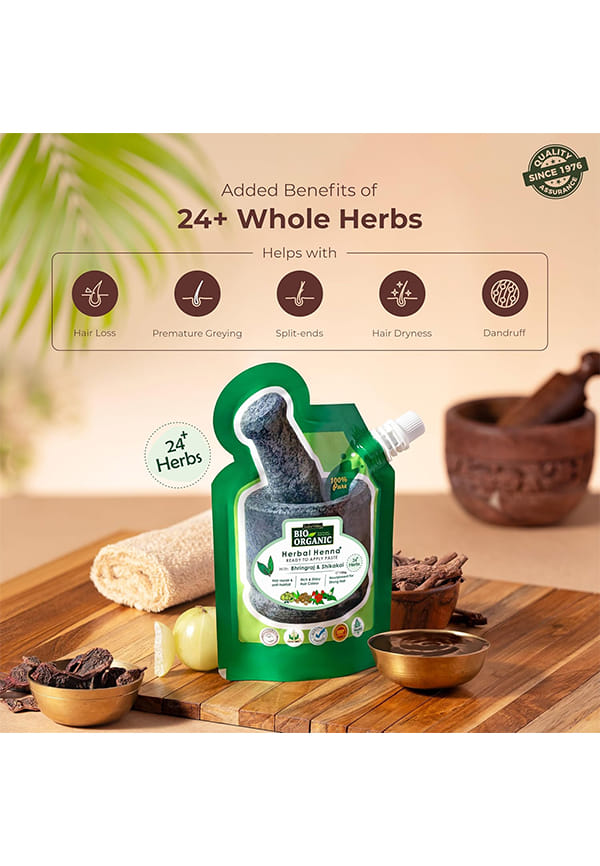 Bio Organic Herbal Henna Ready to Apply Paste – thumbnail 4