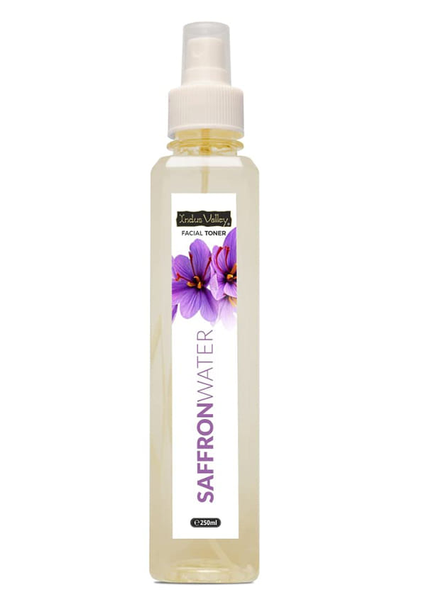 Natural Saffron Water Facial Toner - Chemical Free - 250 ml