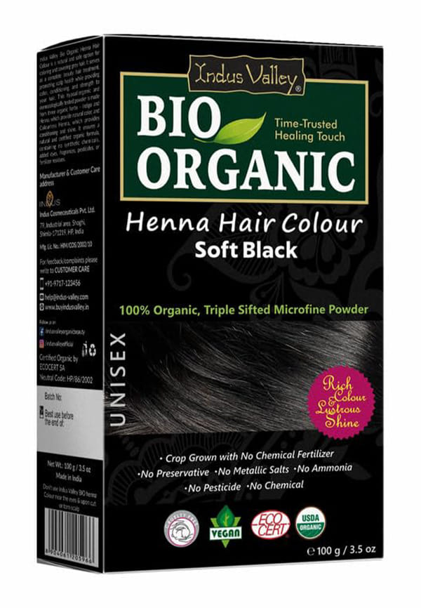 100% Organic Henna Hair Color